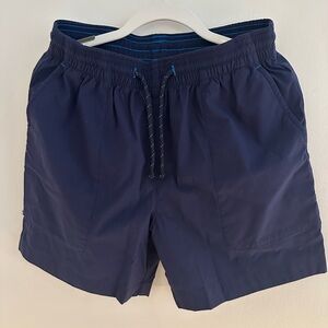 Crewcuts Boys Navy Elastic Waist Tech Shorts